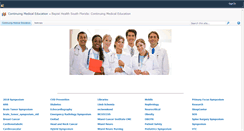 Desktop Screenshot of cme.baptisthealth.net